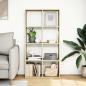 Preview: Raumteiler-Bücherregal Sonoma-Eiche 69,5x29x137,5 cm