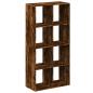 Preview: Raumteiler-B?cherregal R?uchereiche 69,5x29x137,5 cm