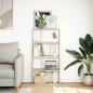 Preview: Bücherregal Sonoma-Eiche 60x20x120,5 cm Holzwerkstoff