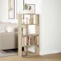 Preview: Bücherregal Sonoma-Eiche 60x20x120,5 cm Holzwerkstoff
