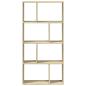 Preview: Bücherregal Sonoma-Eiche 60x20x120,5 cm Holzwerkstoff