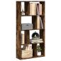 Preview: ARDEBO.de - Bücherregal Räuchereiche 60x20x120,5 cm Holzwerkstoff
