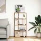 Preview: Bücherregal Altholz-Optik 60x20x120,5 cm Holzwerkstoff