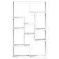 Preview: Bücherregal Weiß 72x20x120,5 cm Holzwerkstoff