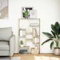 Preview: Bücherregal Sonoma-Eiche 72x20x120,5 cm Holzwerkstoff