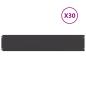 Preview: Raseneinfassung 30 Stk. 20 x 103 cm Kaltgewalzter Stahl Schwarz