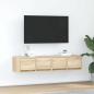 Preview: ARDEBO.de - TV-Schränke 2 Stk. Sonoma-Eiche 60x31x25,5 cm Holzwerkstoff