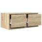 Preview: TV-Schränke 2 Stk. Sonoma-Eiche 60x31x25,5 cm Holzwerkstoff
