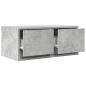 Preview: TV-Schränke 2 Stk. Betongrau 60x31x25,5 cm Holzwerkstoff