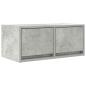 Preview: TV-Schränke 2 Stk. Betongrau 60x31x25,5 cm Holzwerkstoff