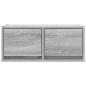 Preview: TV-Schrank Grau Sonoma 60x31x25,5 cm Holzwerkstoff