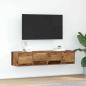 Preview: ARDEBO.de - TV-Schränke 2 Stk. Altholz-Optik 60x31x25,5 cm Holzwerkstoff