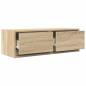 Preview: TV-Schränke 2 Stk. Sonoma-Eiche 80x31x25,5 cm Holzwerkstoff