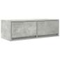 Preview: TV-Schränke 2 Stk. Betongrau 80x31x25,5 cm Holzwerkstoff