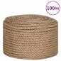 Preview: Seil 100% Jute 14 mm 100 m