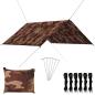 Preview: ARDEBO.de - Outdoor-Tarp 3x2,85 m Camouflage