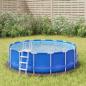 Preview: ARDEBO.de - Pool-Bodentuch Hellgrau Ø244 cm Polyester Geotextil