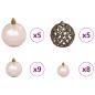 Preview: Künstlicher Weihnachtsbaum Weiß 68 x 68 x 120 cm PVC und Metall