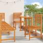 Preview: Garten Bistro Set 6 pcs Braun Massivholz Akazie