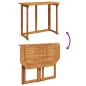 Preview: Gartenbänke Set 3 pcs Braun Massivholz Akazie