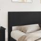 Preview: Bettgestell mit Stauraum und Kopfteil Schwarz 180 x 200 cm