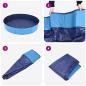 Preview: Kinder Schwimmbecken Ø300 x 38 cm Rund für Kind für Blau