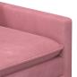 Preview: Sofa Set 2 stk. Rosa Samt
