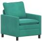 Preview: Sofa Set 2 stk. Türkis Samt