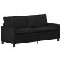 Preview: Sofa Set 2 stk. Schwarz Samt