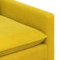 Preview: Sofa Set 2 stk. Gelb Samt