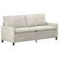 Preview: Sofa Set 2 stk. Creme Samt