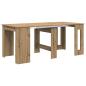 Preview: Esstisch Artisan-Eiche 180 x 85 x 75 cm Holzwerkstoff