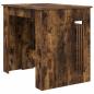 Preview: Esstisch 240 x 85 x 75 cm Holzwerkstoff Geräucherte Eiche