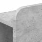 Preview: Bettgestell mit Stauraum Betongrau 80 x 200 cm Holzwerkstoff