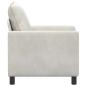Preview: Sofa Creme 76 x 81 x 87,5 cm Samt
