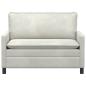 Preview: Sofa Creme 126 x 81 x 87,5 cm Samt