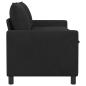 Preview: Sofa Schwarz 156 x 81 x 87,5 cm Samt