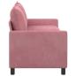 Preview: Sofa Rosa 196 x 81 x 87,5 cm Samt