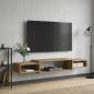 Preview: Wandmontierter TV-Schrank Wandhalterung Artisan-Eiche