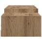 Preview: Wandmontierter TV-Schrank Wandhalterung Artisan-Eiche