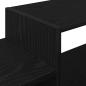 Preview: Wandmontierter TV-Schrank Wandhalterung Schwarze Eiche