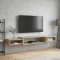 Preview: Wandmontierter TV-Schrank Wandhalterung Sonoma-Eiche