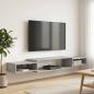 Preview: ARDEBO.de - Wandmontierter TV-Schrank Wandhalterung Betongrau