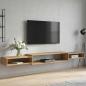 Preview: ARDEBO.de - Wandmontierter TV-Schrank Wandhalterung Artisan-Eiche