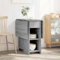 Preview: Esstisch 115 x 70 x 75 cm Holzwerkstoff Grau Sonoma