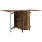 Preview: Esstisch 144 x 60 x 75 cm Holzwerkstoff Altholz Rechteckig