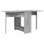 Preview: Esstisch 138 x 70 x 73,5 cm Holzwerkstoff Grau Sonoma