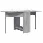 Preview: Esstisch 138 x 70 x 73,5 cm Holzwerkstoff Grau Sonoma