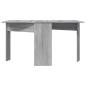 Preview: Esstisch 138 x 70 x 73,5 cm Holzwerkstoff Grau Sonoma