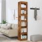 Preview: Bücherregal/Raumteiler Altholz-Optik 40x30x198 cm
